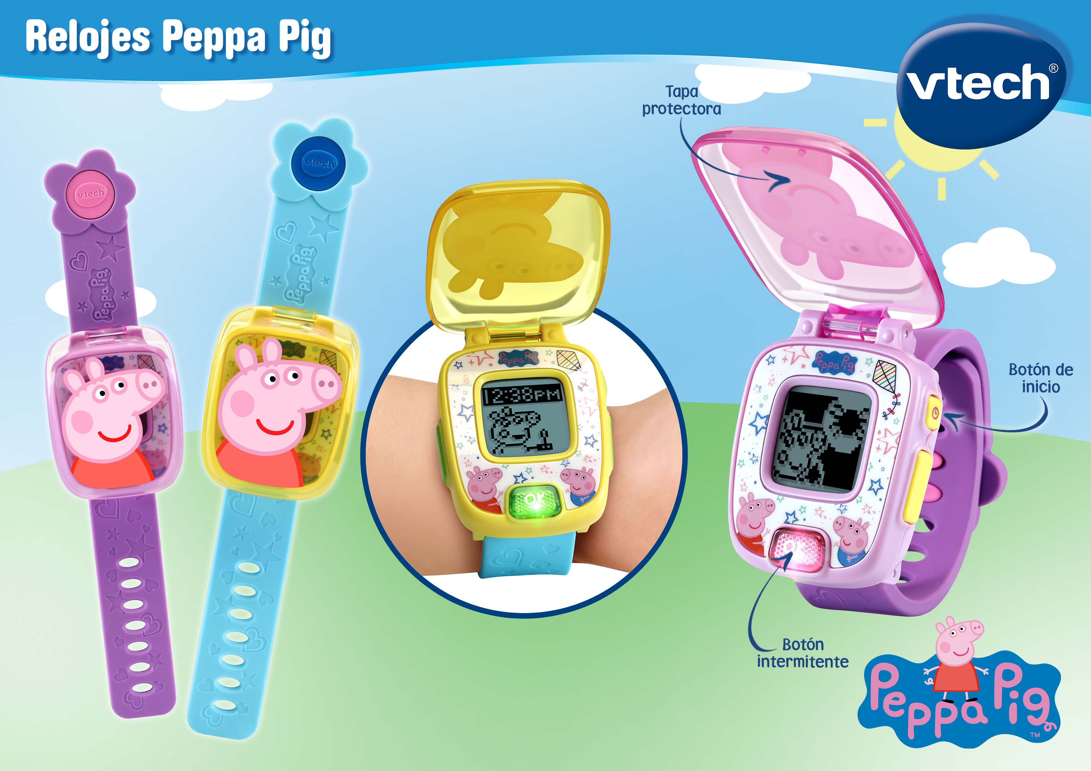 Peppa pig 2024 vtech watch